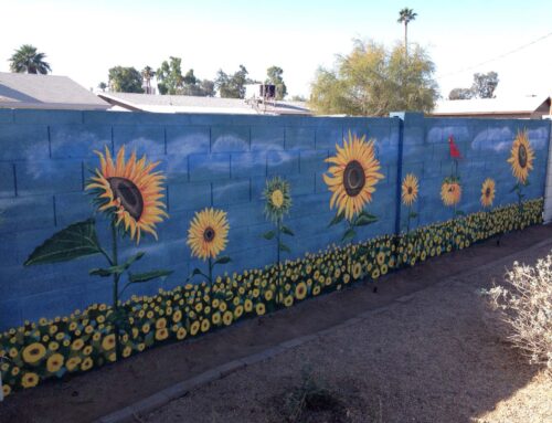 Sunflower Mural